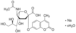 2′-(4-Methylumbelliferyl)-α-D-N-acetylneuraminic acid sodium salt hydrate