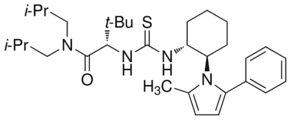 (2S)-3,3-Dimethyl-2-[[(1R,2R)-2-(2-methyl-5-phenyl-1-pyrrolyl)cyclohexyl]thioureido]-N,N-bis(2-isobutyl)butanamide