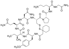 [β-Mercapto-β,β-cyclopentamethylenepropionyl1, O-Me-Tyr2, Orn8]-Oxytocin