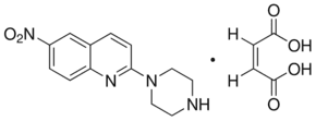 6-Nitroquipazine maleate salt