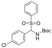 N-Boc-α-(phenylsulfonyl)-4-chlorobenzylamine