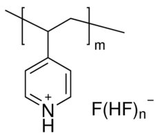 Poly[4-vinylpyridinium poly(hydrogen fluoride)]