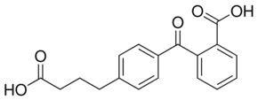 4-[4-(2-Carboxybenzoyl)phenyl]butyric acid