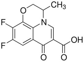 9,10-Difluoro-2,3-dihydro-3-methyl-7-oxo-7H-pyrido[1,2,3-de]-1,4-benzoxazine-6-carboxylic acid