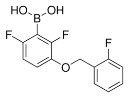 2,6-Difluoro-3-(2′-fluorobenzyloxy)phenylboronic acid