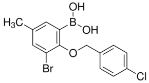 3-Bromo-2-(4′-chlorobenzyloxy)-5-methylphenylboronic acid