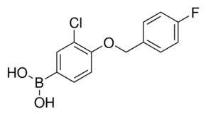 3-Chloro-4-(4′-fluorobenzyloxy)phenylboronic acid
