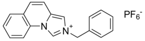 2-Benzylimidazo[1,5-a]quinolinium hexafluorophosphate
