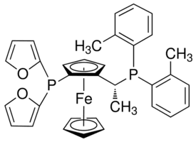 (R)-1-{(SP)-2-[Di(2-furyl)phosphino]ferrocenyl}ethylbis(2-methylphenyl)phosphine