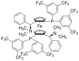 (RP,R′P)-1,1′-Bis{bis[3,5-bis(trifluoromethyl)phenyl]phosphino}-2,2′-bis[(S)-α-(dimethylamino)benzyl]ferrocene