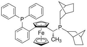 (R)-1-{(RP)-2-[2-(Diphenylphosphino)phenyl]ferrocenyl}ethyldi(2-norbornyl)phosphine