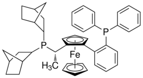(S)-1-{(SP)-2-[2-(Diphenylphosphino)phenyl]ferrocenyl}ethyldi(2-norbornyl)phosphine