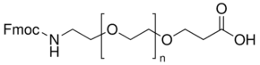 O-[2-(Fmoc-amino)-ethyl]-O′-(2-carboxyethyl)polyethylene glycol 3000