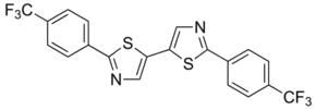 2,2′-Bis[4-(trifluoromethyl)phenyl]-5,5′-bithiazole