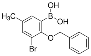 2-Benzyloxy-3-bromo-5-methylphenylboronic acid