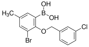 3-Bromo-2-(3′-chlorobenzyloxy)-5-methylphenylboronic acid