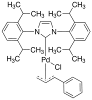 [1,3-Bis(2,6-diisopropylphenyl)imidazol-2-ylidene]chloro[3-phenylallyl]palladium(II)