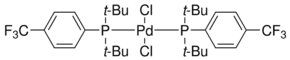 Bis[di-(tert-butyl)(4-trifluoromethylphenyl)phosphine]palladium(II) chloride