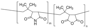 Poly[(isobutylene-alt-maleimide)-co-(isobutylene-alt-maleic anhydride)]