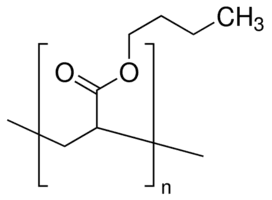 Poly(butyl acrylate) solution