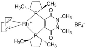 (−)-4,5-Bis[(2R,5R)-2,5-dimethylphospholano]-1,2-dihydro-1,2-dimethyl-3,6-pyridazinedione(1,5-cyclooctadiene)rhodium(I) tetrafluoroborate