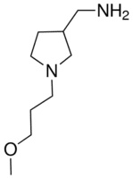 1-[1-(3-Methoxypropyl)pyrrolidin-3-yl]methanamine