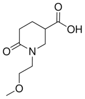 1-(2-Methoxyethyl)-6-oxopiperidine-3-carboxylic acid