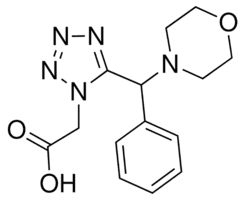 (5-[Morpholin-4-yl(phenyl)methyl]-1H-tetrazol-1-yl)acetic acid