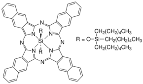 Silicon 2,3-naphthalocyanine bis(trihexylsilyloxide)