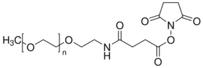 O-[(N-Succinimidyl)succinyl-aminoethyl]-O′-methylpolyethylene glycol