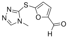 5-[(4-Methyl-4H-1,2,4-triazol-3-yl)thio]-2-furaldehyde