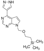 4-(1H-Pyrazol-4-yl)-7-((2-(trimethylsilyl)ethoxy)methyl)-7H-pyrrolo[2,3-d]pyrimidine