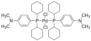 Bis[(dicyclohexyl)(4-dimethylaminophenyl)phosphine] palladium(II) chloride