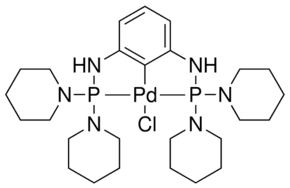 [2,6-Bis[(di-1-piperidinylphosphino)amino]phenyl]palladium(II) chloride