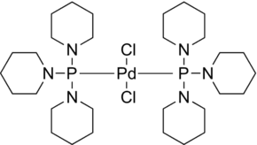 Dichlorobis[tri(1-piperidinyl)phosphine]palladium(II)