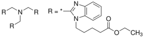 Triethyl 5,5′,5′′-[2,2′,2′′-nitrilotris(methylene)tris(1H-benzo[d]imidazole-2,1-diyl)]tripentanoate