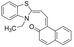 1-[[3-Ethyl-2(3H)-benzothiazolylidene]ethylidene]-2(1H)-naphthalenone