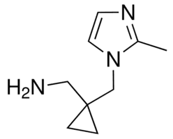 ((1-[(2-Methyl-1H-imidazol-1-yl)methyl]cyclopropyl)methyl)amine