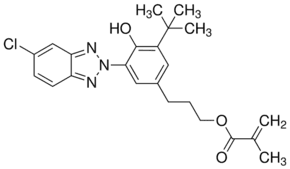 2-Methylacrylic acid 3-[3-tert-butyl-5-(5-chlorobenzotriazol-2-yl)-4-hydroxyphenyl]-propyl ester