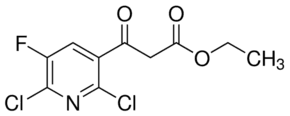 Ethyl 2,6-dichloro-5-fluoro-β-oxo-3-pyridinepropionate