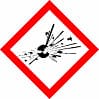 GHS hazard pictogram: Explosive (GHS01)