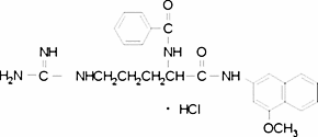 Nα-Benzoyl-L-arginine 4-methoxy-β-naphthylamide hydrochloride