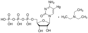 5-Mercuricytidine carbonate 5′-triphosphate triethylammonium salt