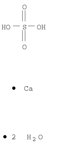 Calcium sulfate dihydrate