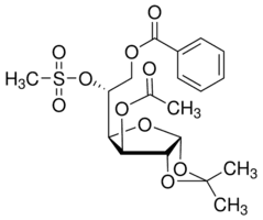 3-O-Acetyl-6-O-benzoyl-5-O-(methylsulfonyl)-1,2-O-isopropylidene-α-D-glucofuranose