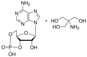 Adenosine 3′,5′-cyclic monophosphate tris salt