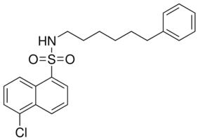 N-(6-Phenylhexyl)-5-chloro-1-naphthalenesulfonamide