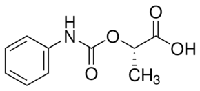 (S)-(−)-2-(Phenylcarbamoyloxy)propionic acid
