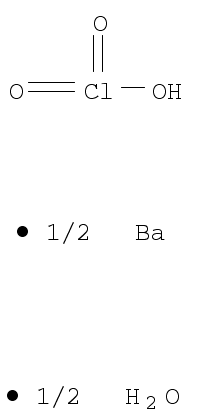 Barium chlorate monohydrate