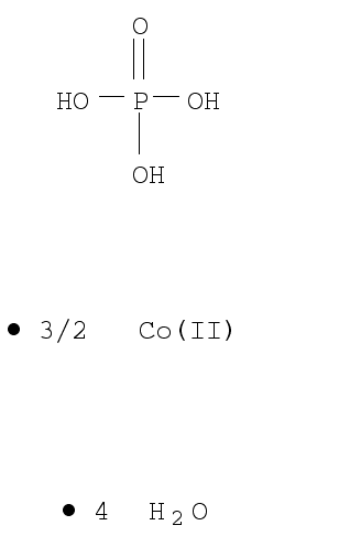 Cobalt(II) phosphate hydrate
